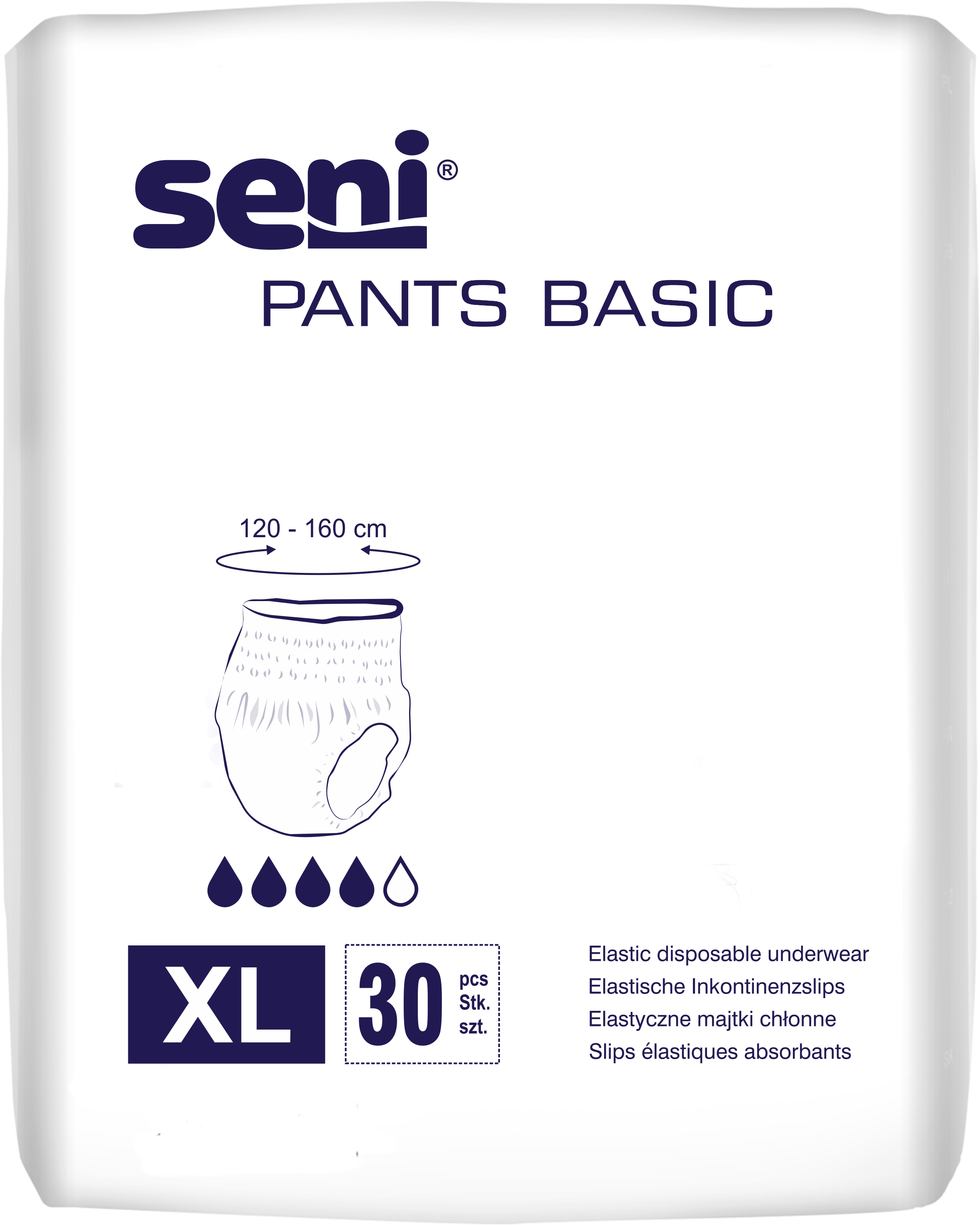 Труси поглинальні для дорослих SENI PANTS BASIC extra large.(30 шт.)